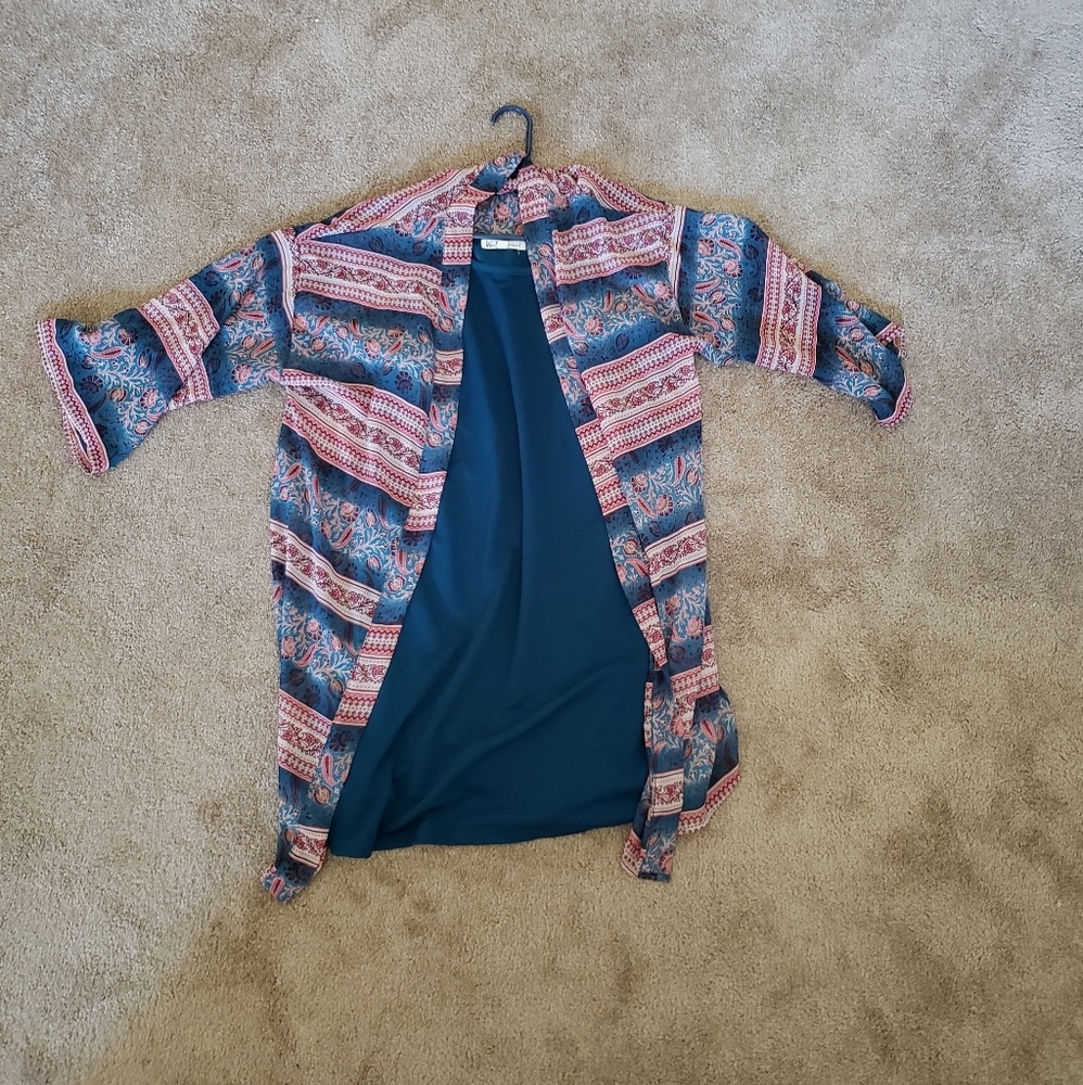 Dress with cover up